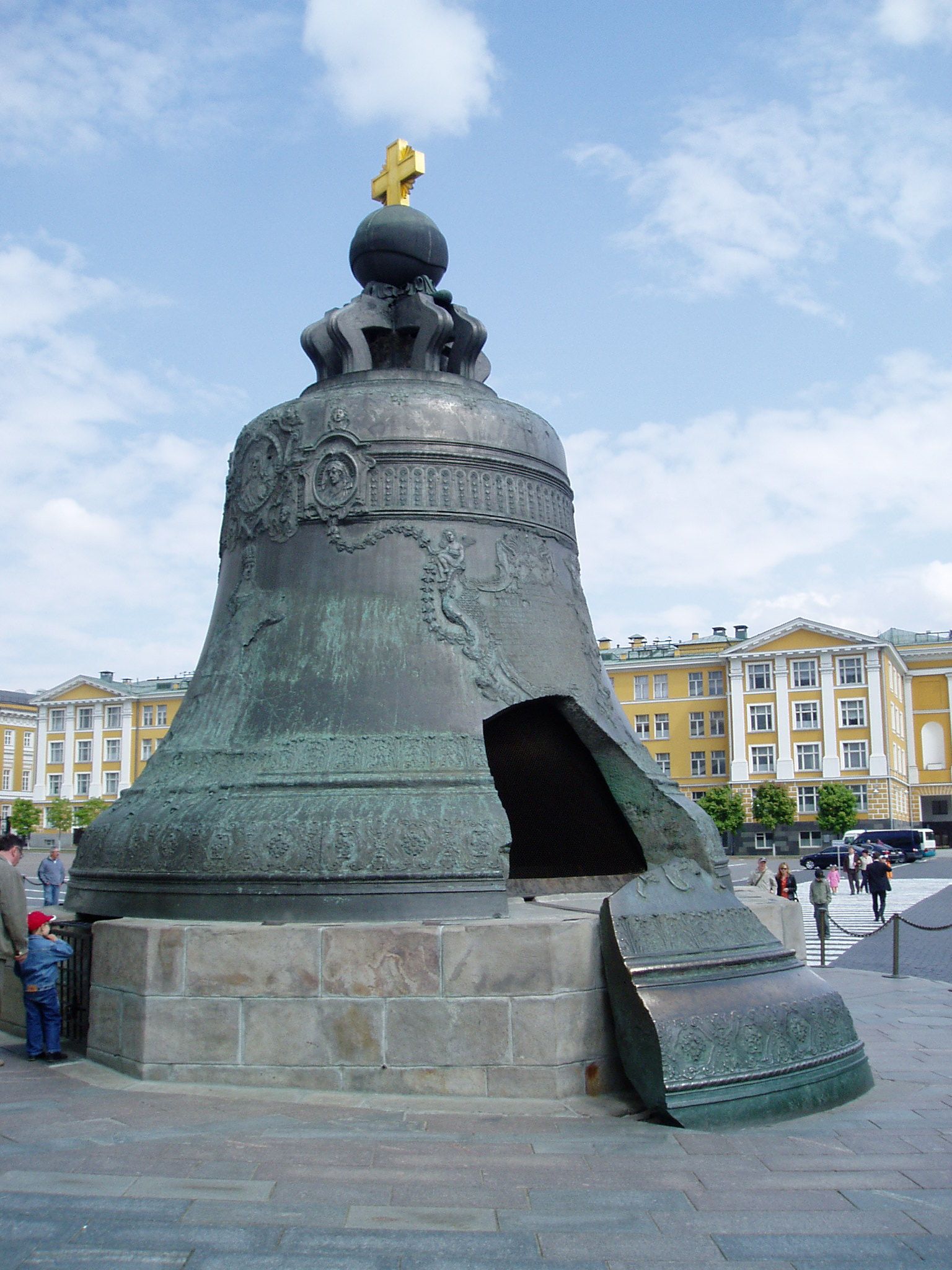 Фото памятника царь колокол