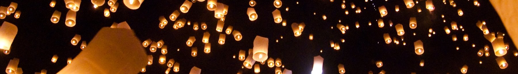Yi peng sky lantern festival