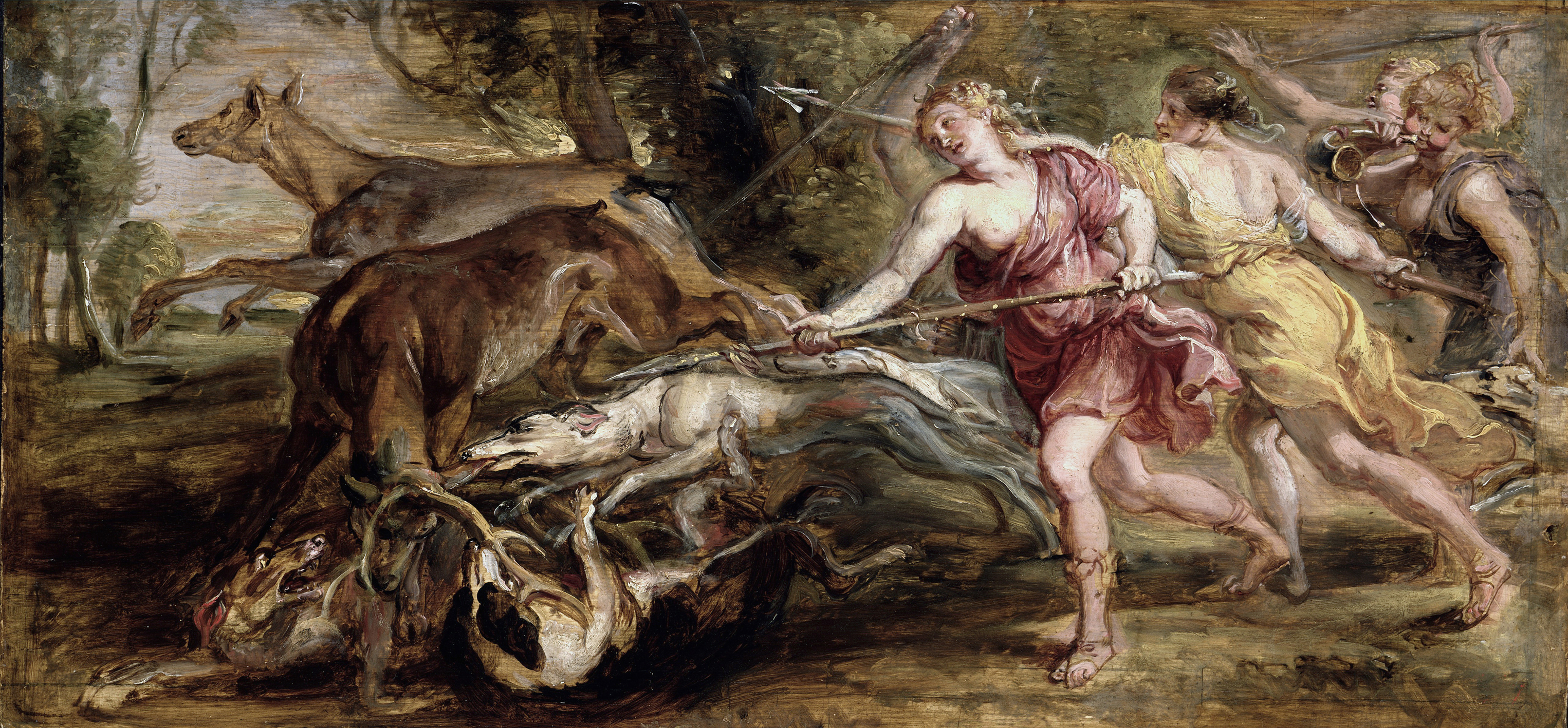 File:Peter Paul Rubens - Diana and her Nymphs, Hunting (1636).jpg -  Wikipedia