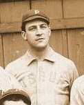 (1896) Pink Hawley, Pittsburgh Pirates. Hawley managed La Crosse from 1905 to 1908 and was the namesake of the "Pinks" nickname of the team. Pink Hawley.jpg