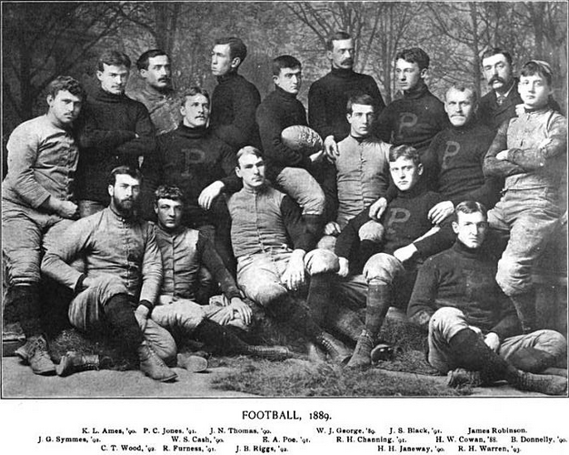 1889 College Football Season Wikipedia