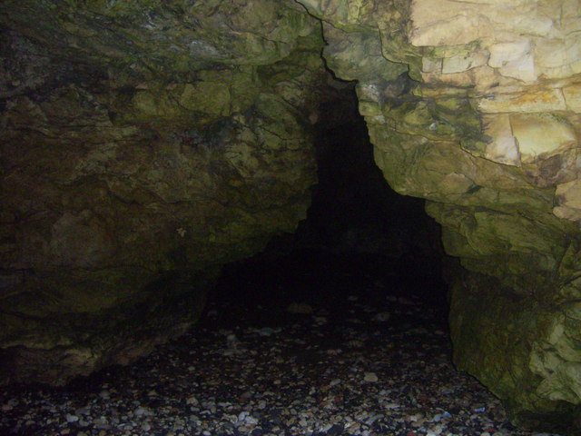 File:Sea cave,Blackhall Rocks - geograph.org.uk - 604905.jpg