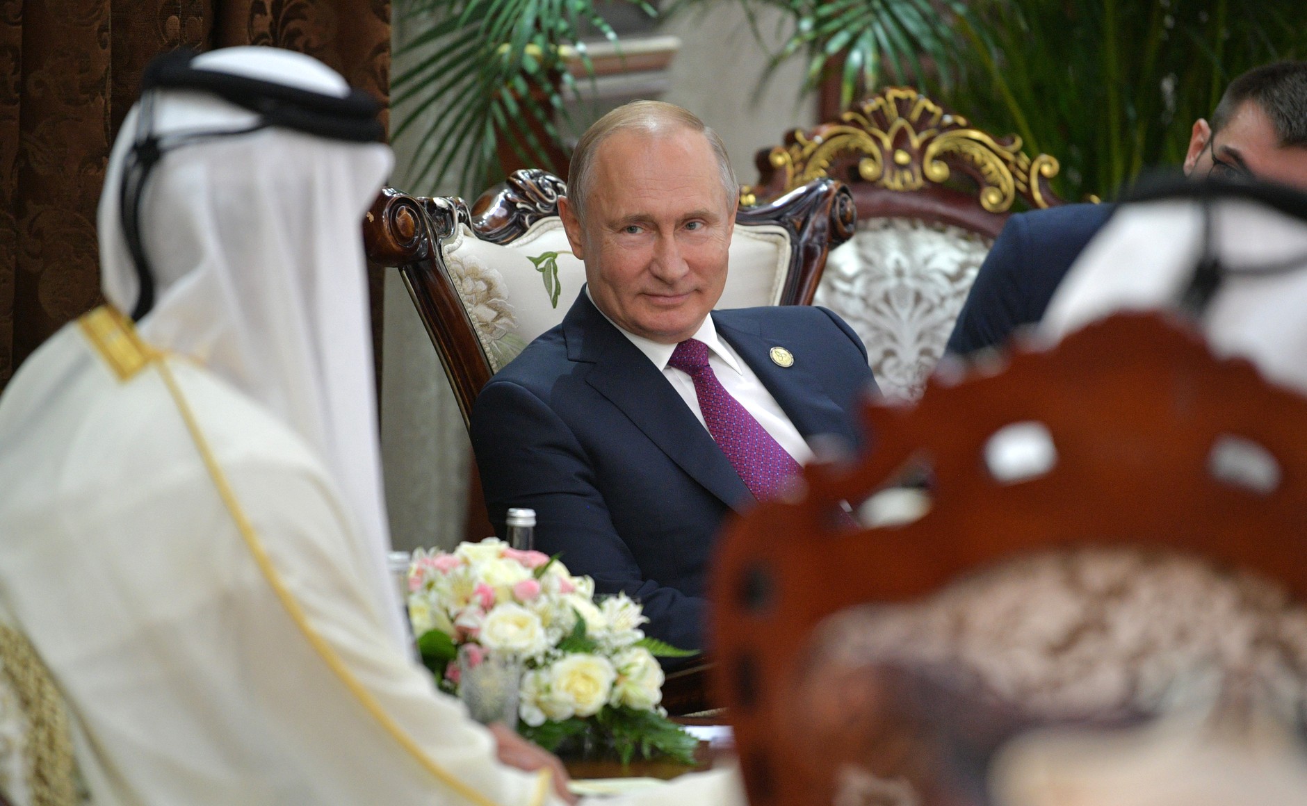 Qatar Emir, Putin discuss Ukraine conflict's impact on energy markets