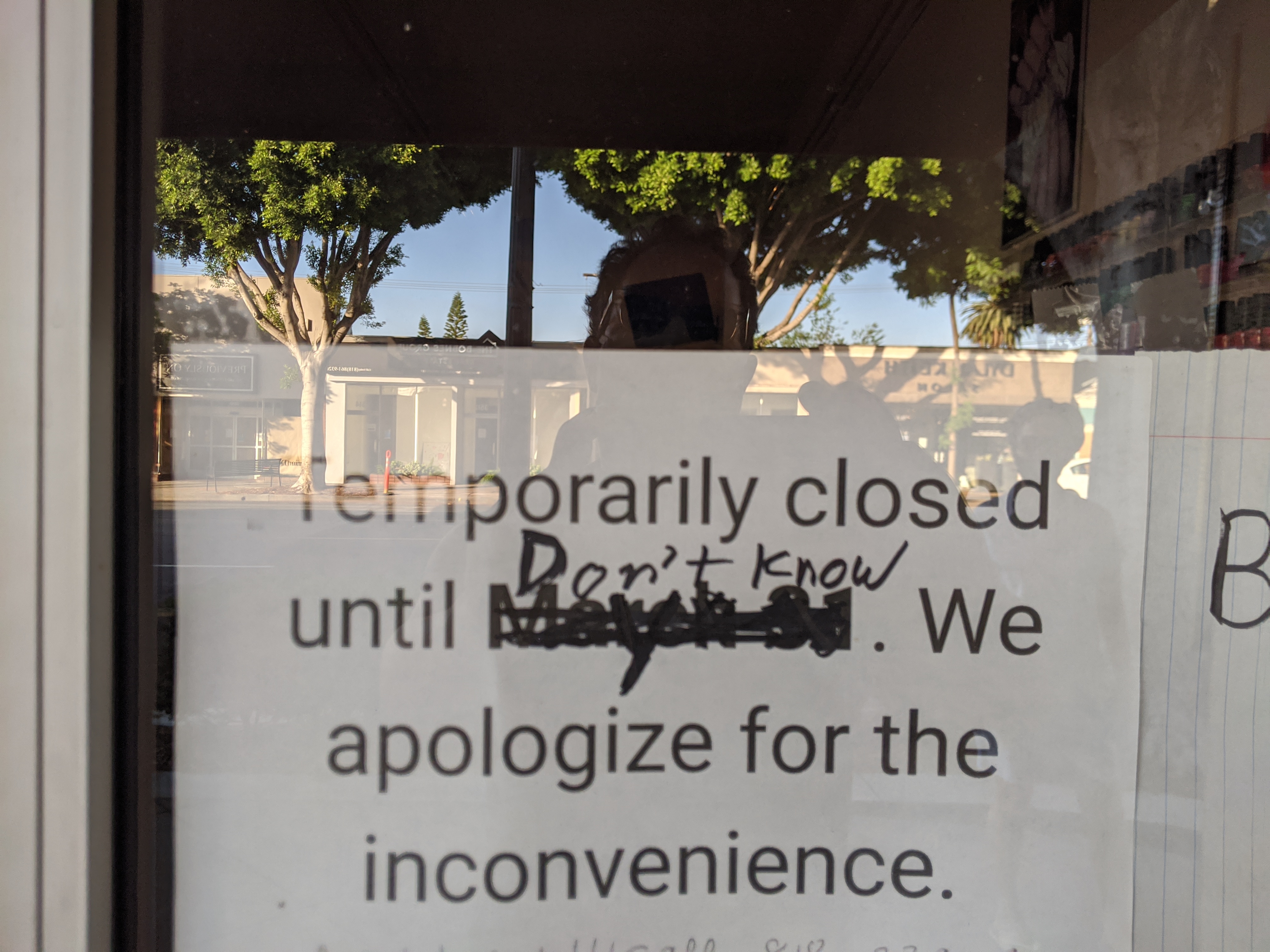 Closed until