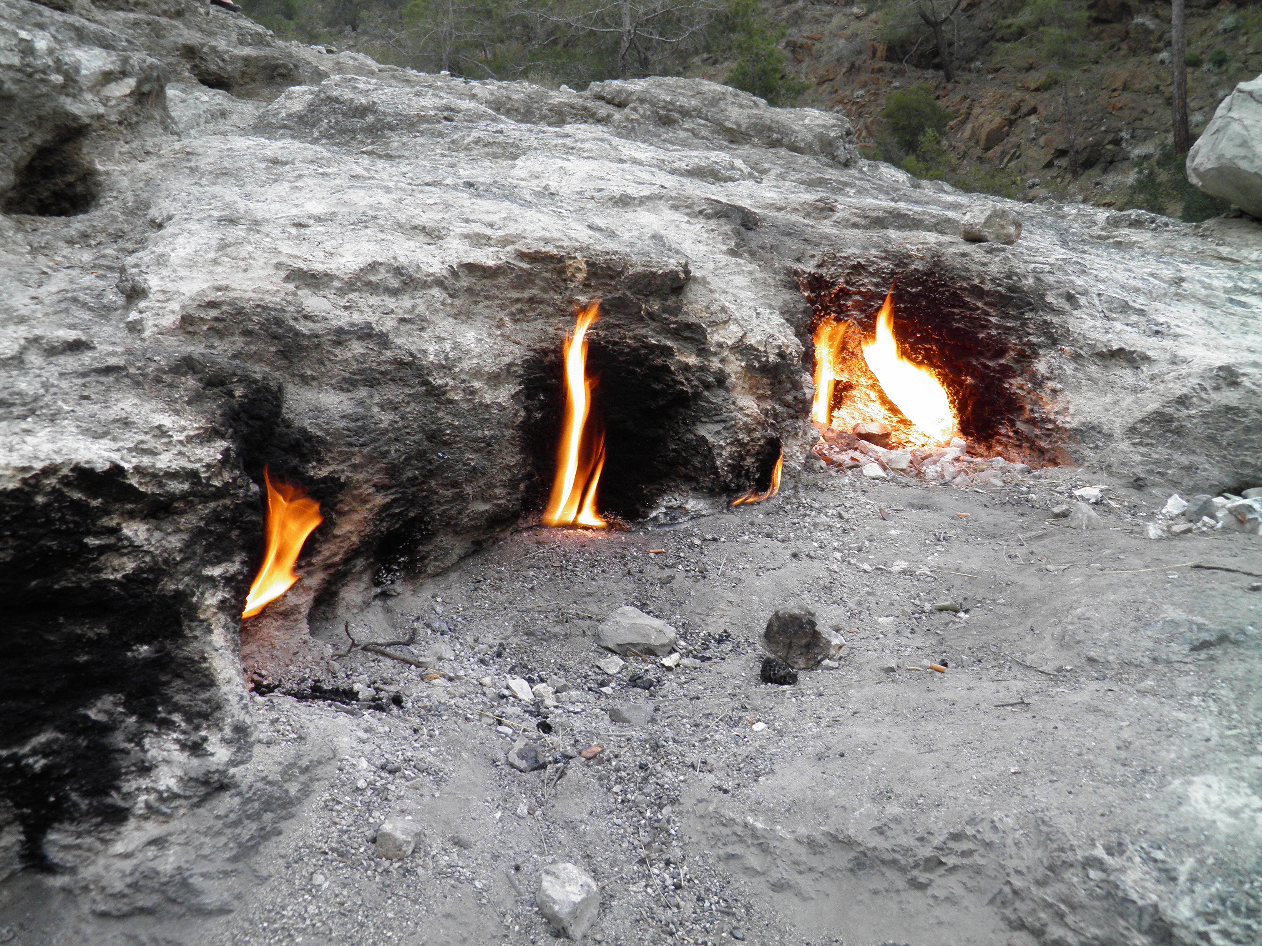 The Secret of the Chimaera flames in Çıralı