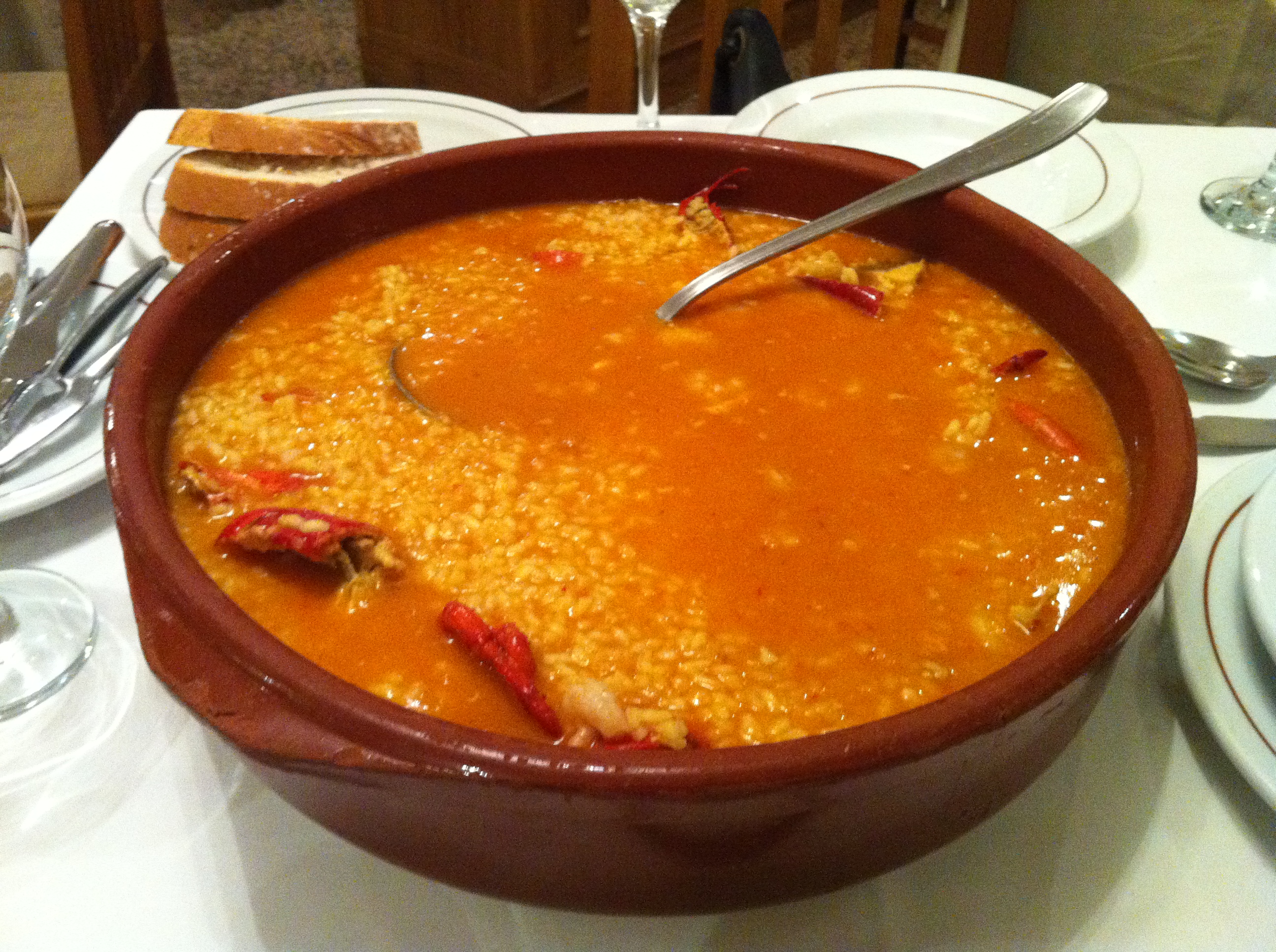 Cómo hacer arroz caldoso con bogavante