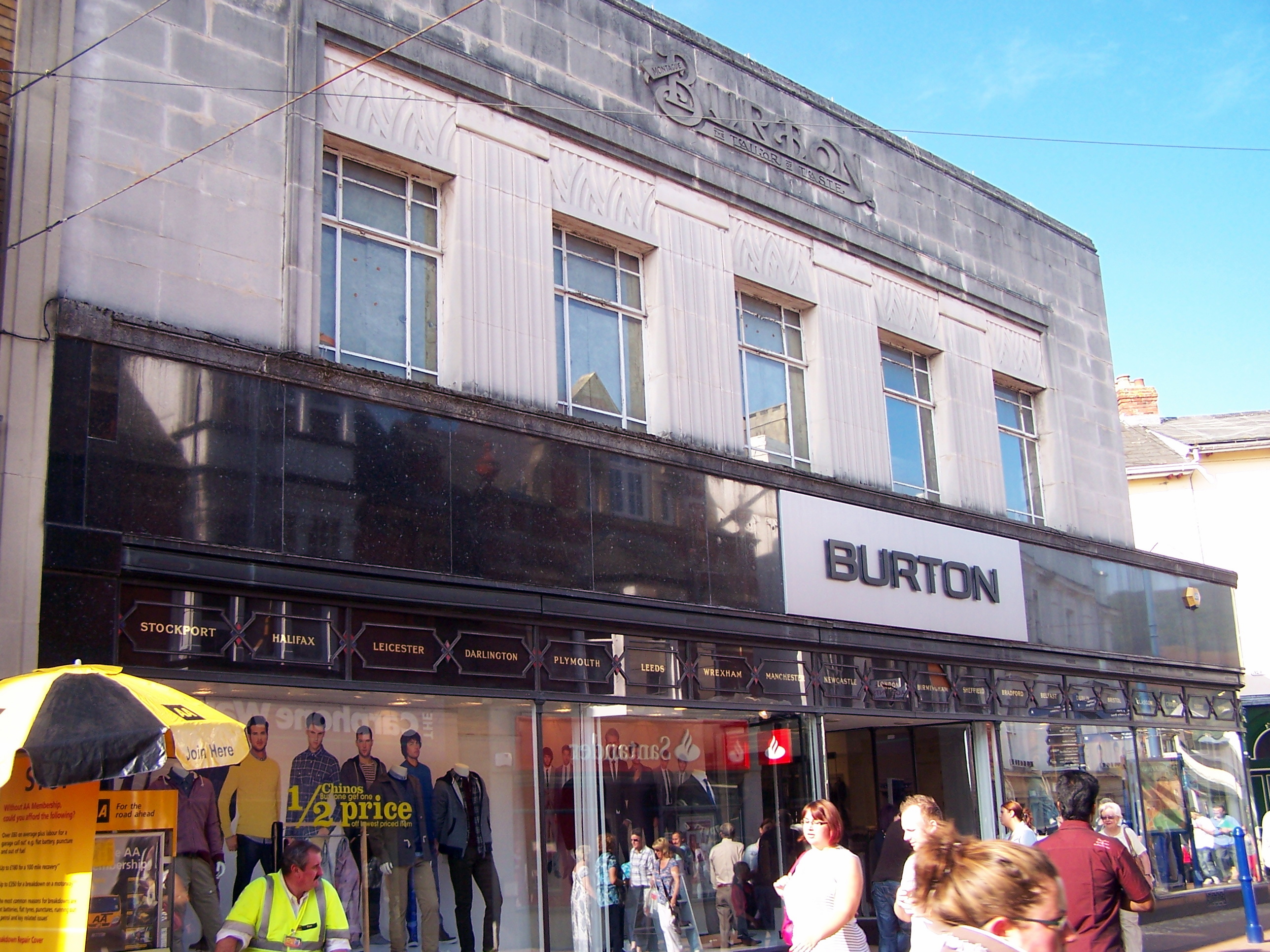 Burton's, Abergavenny