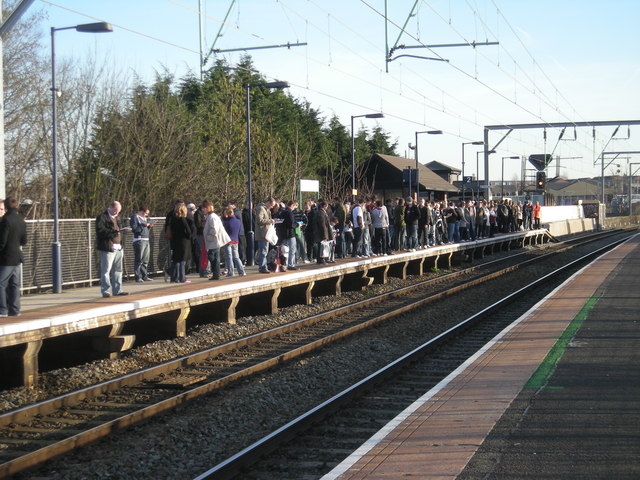 File:Aston Station, Going home after the match - geograph.org.uk - 688745.jpg