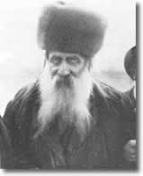 The third Belzer Rebbe, Yissachar Dov Rokeach, wearing a "kolpik" Belz1.jpg