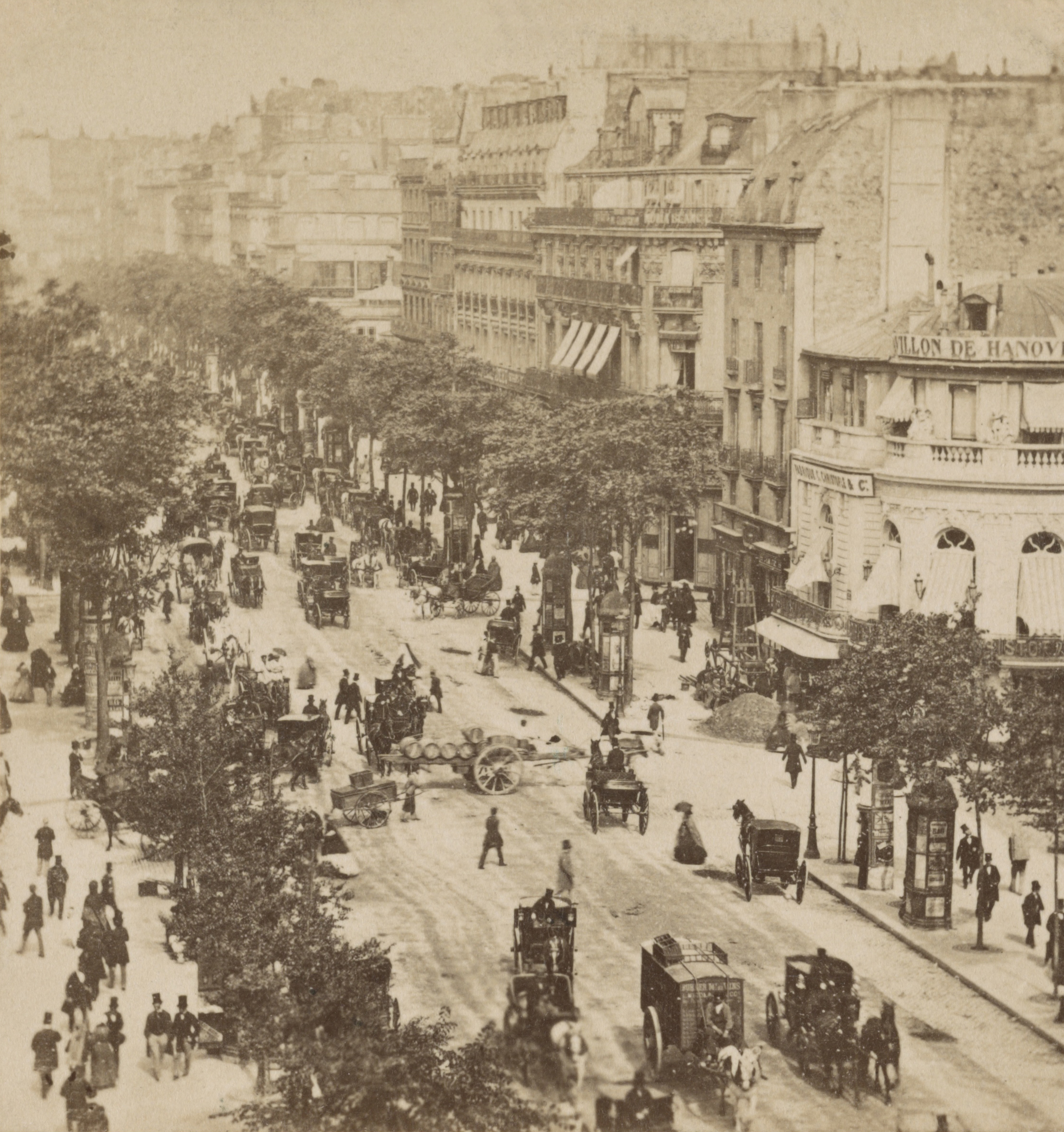 Париж 1860 город