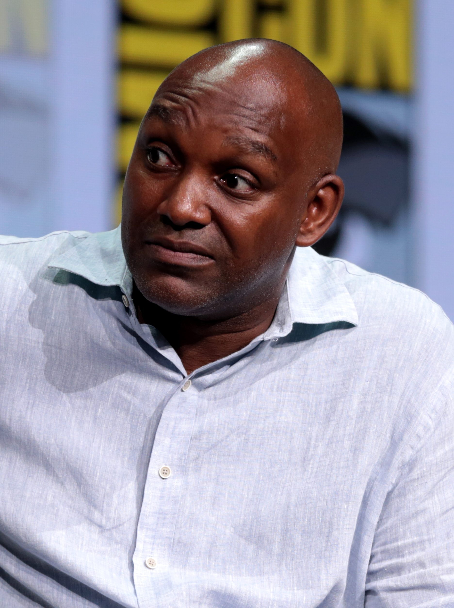 Johnson at the 2017 [[San Diego Comic-Con