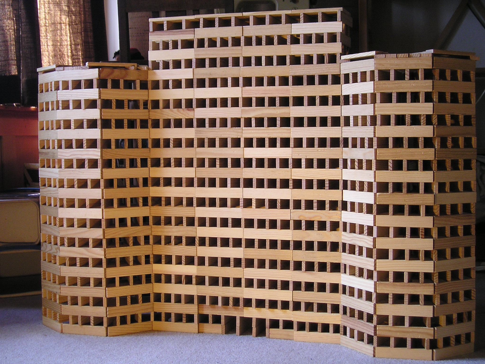 kapla wooden blocks