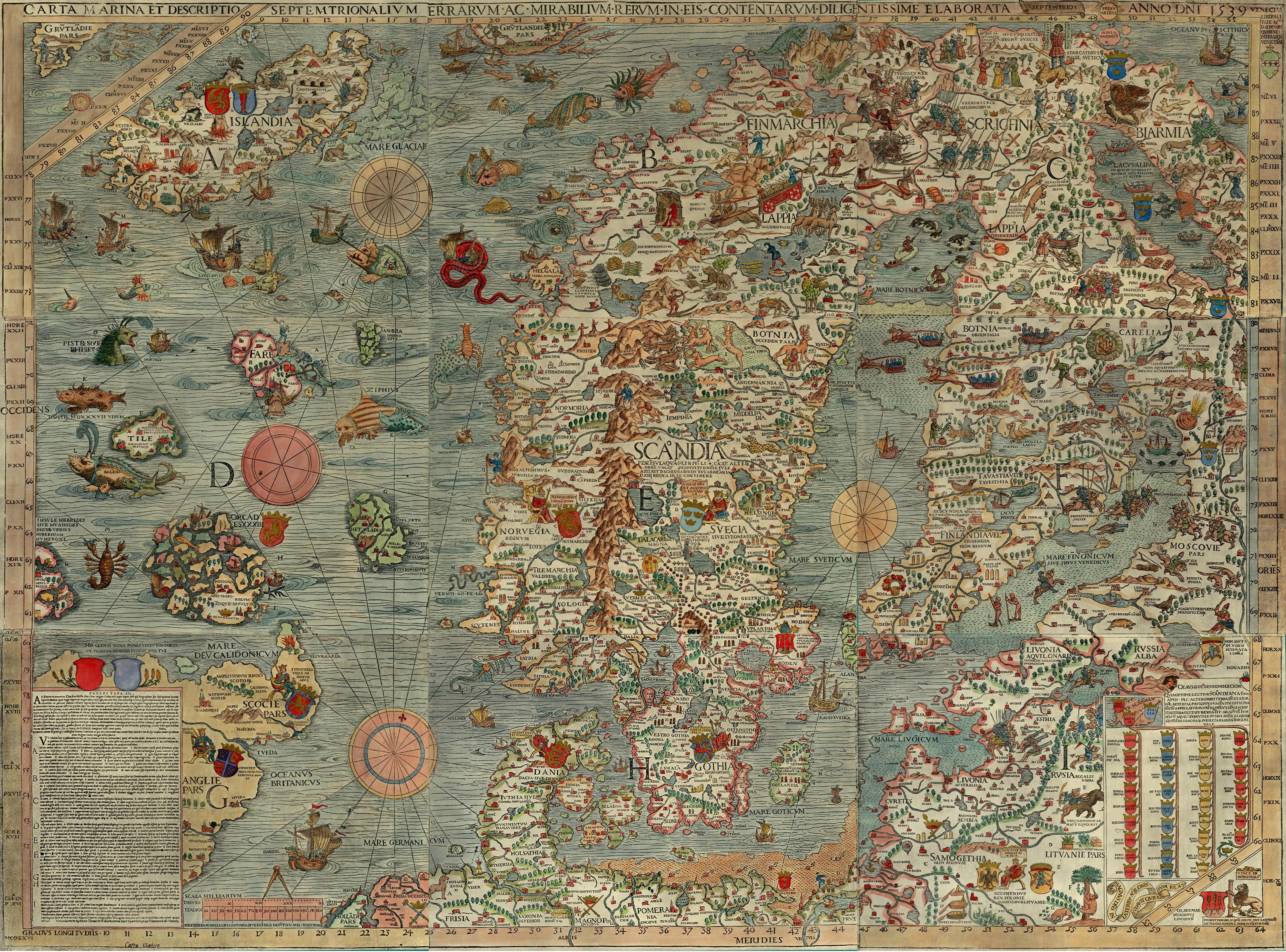 The Viking Imagination: Medieval Cartography of Scandinavia http://wp.me/p41CQf-Iuf