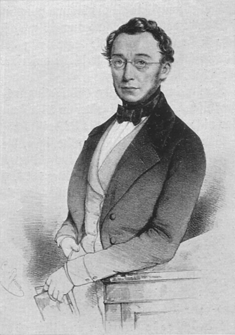 Chr Pfann - Karl Georg von Wächter (Litho 1850er BW247)