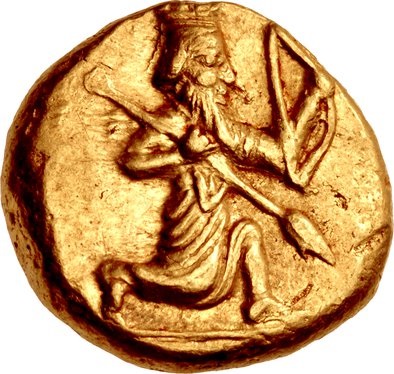 File:Daric coin of the Achaemenid Empire (Xerxes II to Artaxerxes II) (Cropped).jpg