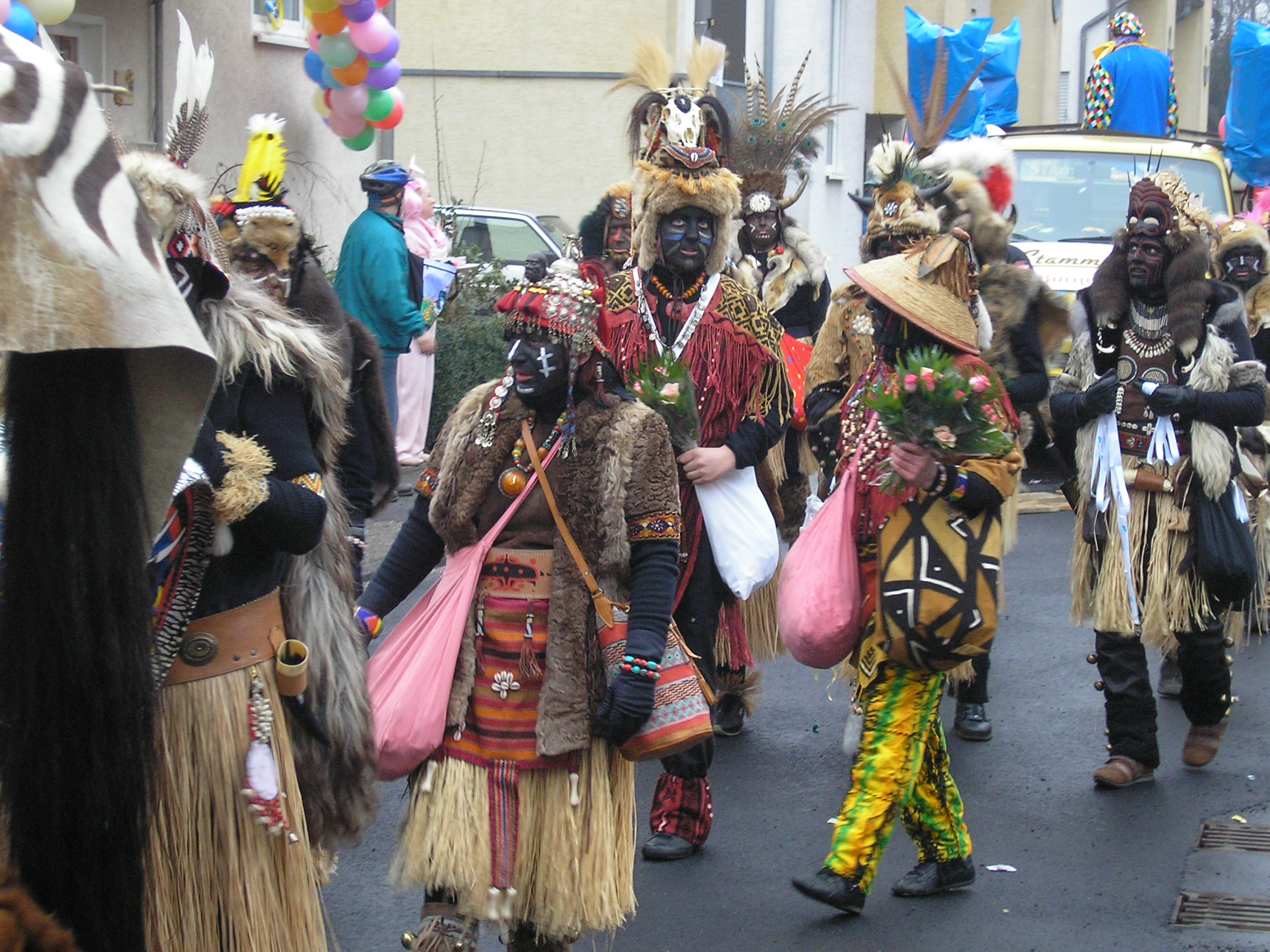 De Poller Böschräuber, Karneval in Poll.jpg