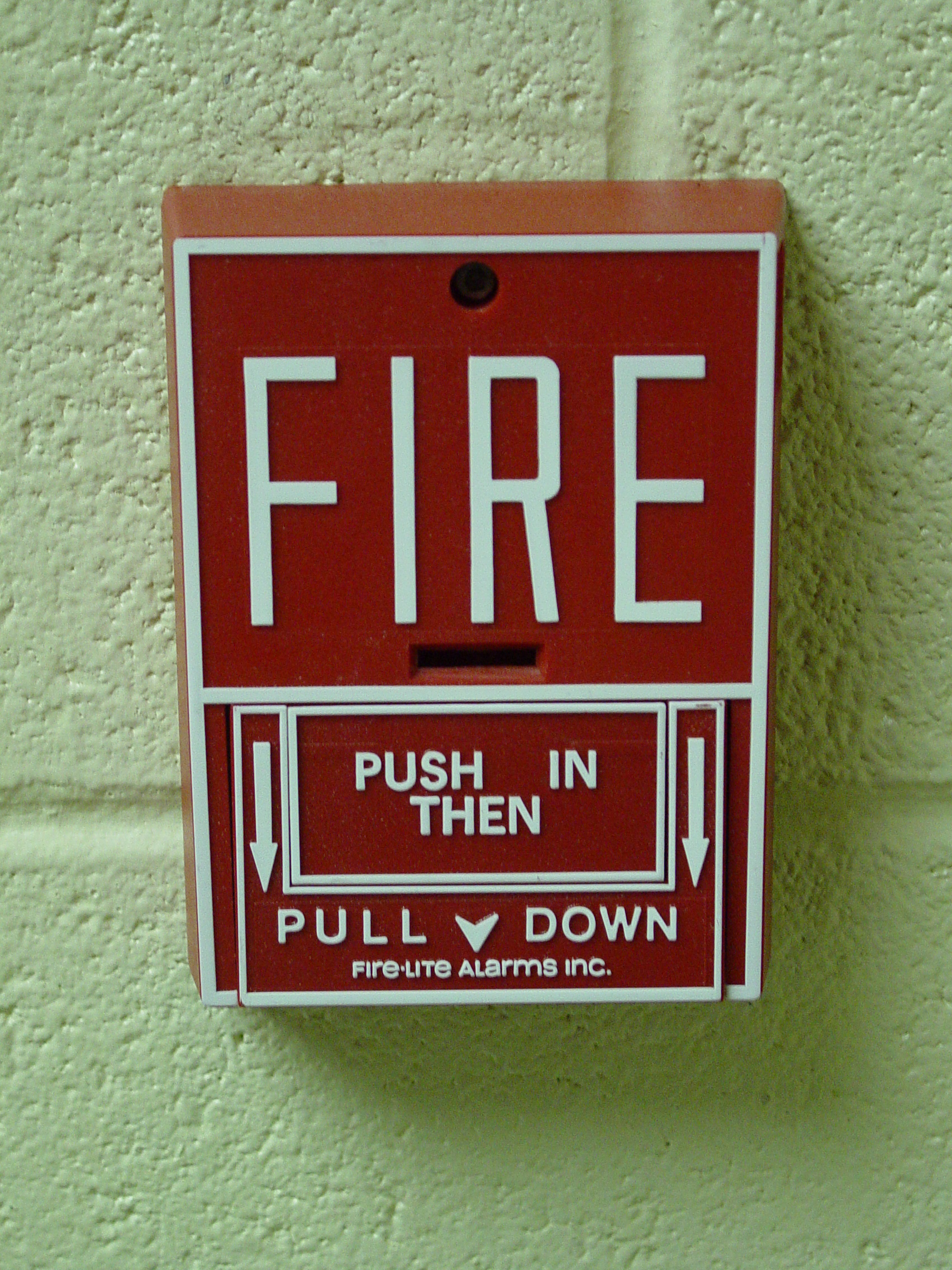 Firelite Fire Alarm Pull Station for sale online Bg-12 