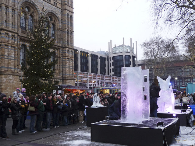 File:Ice Sculpting, Natural History Museum, London SW7 - geograph.org.uk - 1120260.jpg