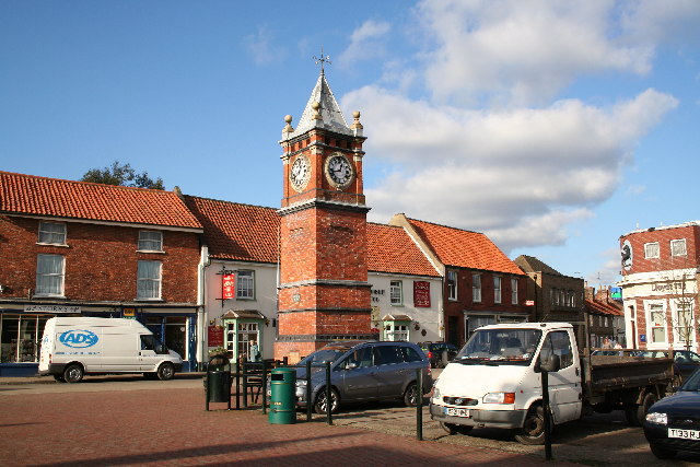 File:Marketplace Clock Tower - geograph.org.uk - 119015.jpg