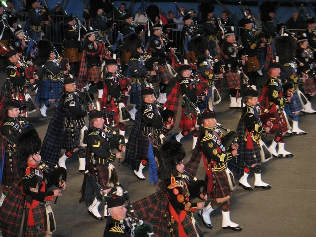 File:Massed Pipe Band, Edinburgh Military Tattoo, 2009 - geograph.org.uk - 1480165.jpg