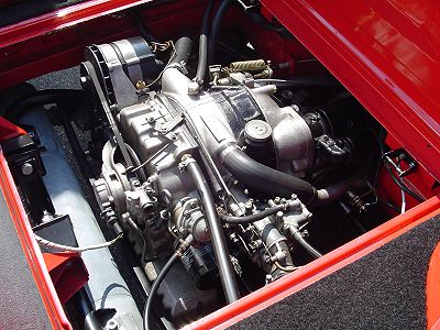 Figure 6.First production Wankel engine; installed in an NSU Spider
