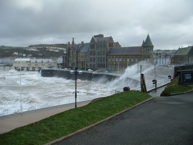 File:Old College Aberystwyth on a stormy day - geograph.org.uk - 5363.jpg