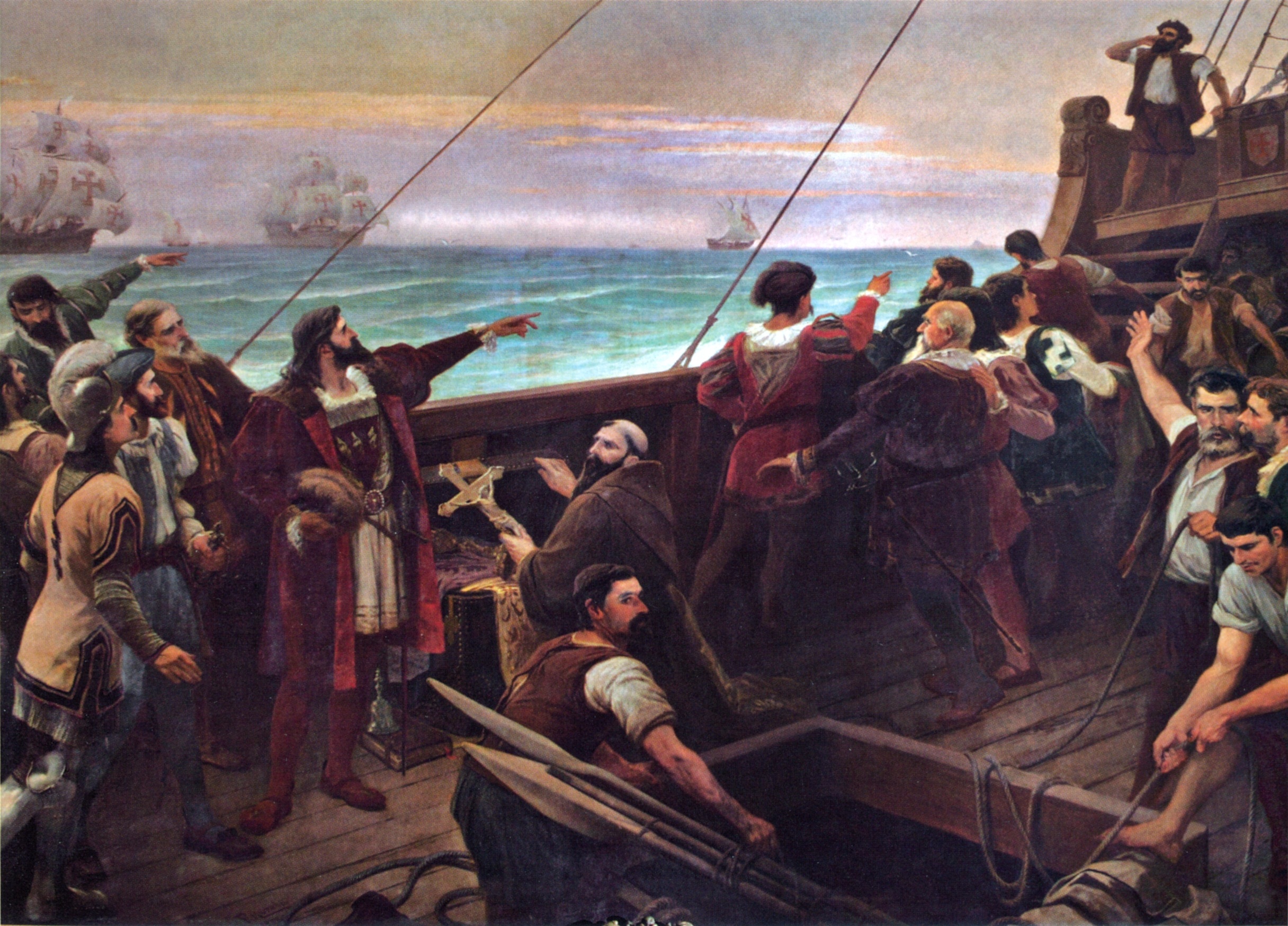 Fichier:Pedro alvares cabral discovery of brazil 1500.jpg — Wikipédia