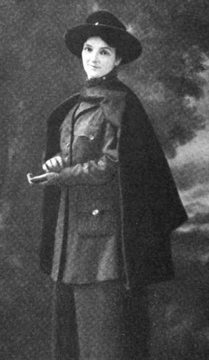 Reba G. Cameron in uniform, from a 1919 publication.