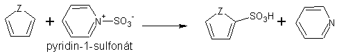 Sulfonace aromatických heterocyklických sloučenin