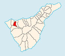 Kaart van El Tanque
