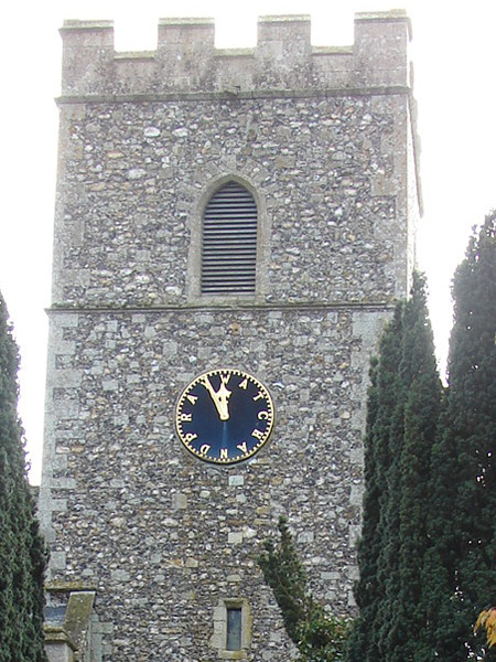 File:West Acre Church Tower (detail) - geograph.org.uk - 604757.jpg