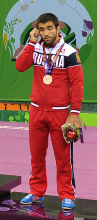 Gulat di 2015 European Games 6-Ilyas Bekbulatov.jpg