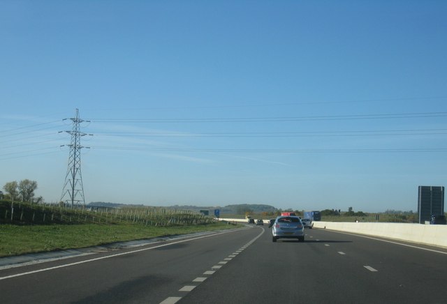 File:A421 west of Marston Moretaine - geograph.org.uk - 2673620.jpg