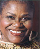 Bernice Johnson Reagon (born 1942) is a singer, composer, scholar, and social activist, who founded the a cappella ensemble Sweet Honey in the Rock in 1973. She was an important figure in the womyn's music scene.