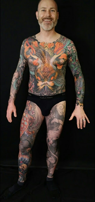 Full Body Suit Tattoo