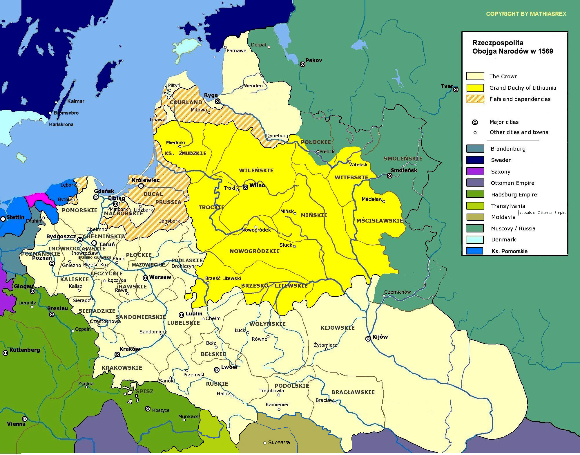 mapa europy z 16 wieku Złoty wiek Polski – Wikipedia, wolna encyklopedia