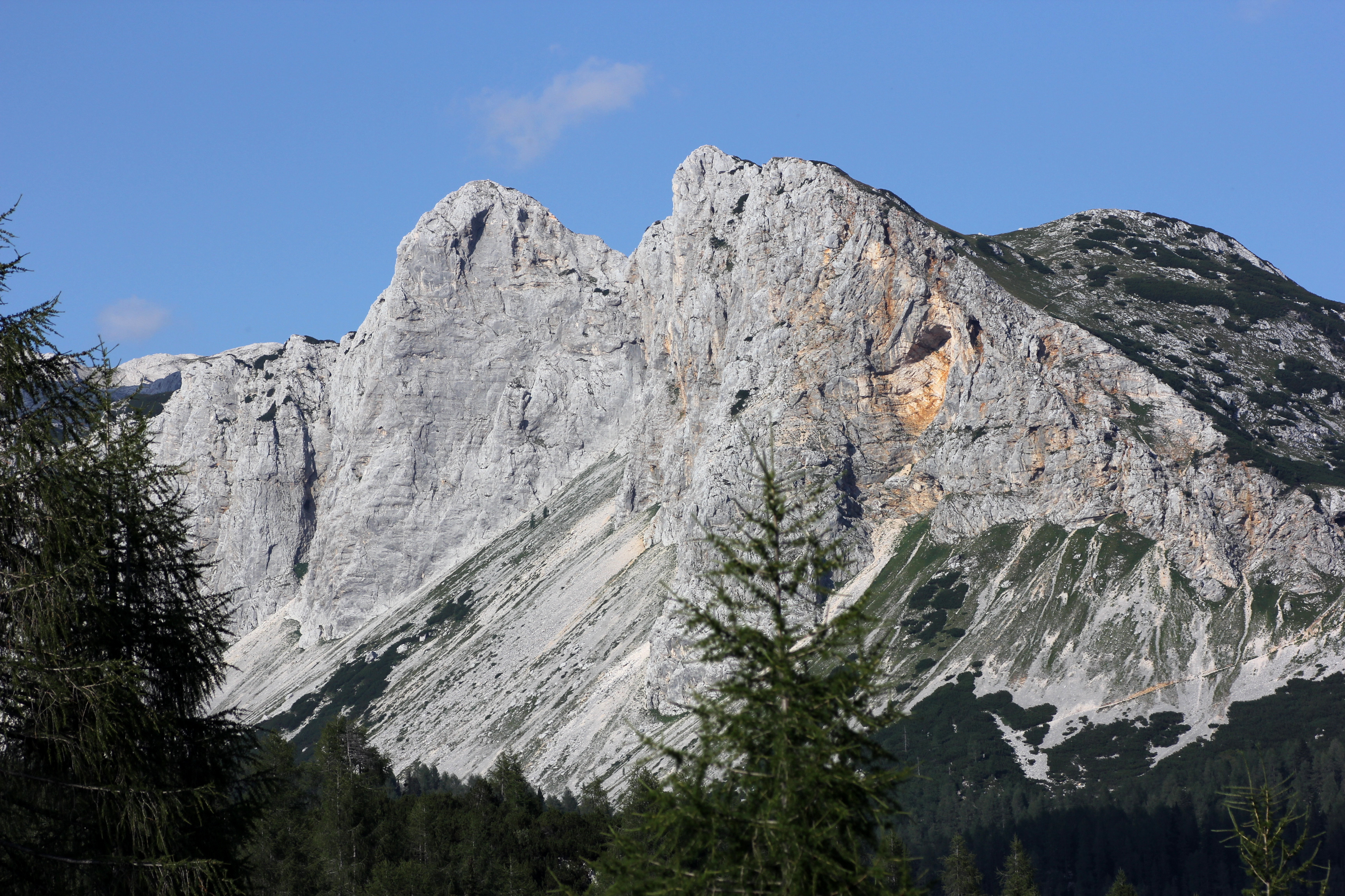 The alps are high