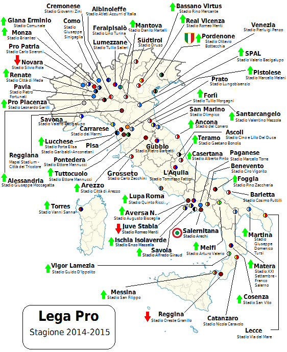 Lega Pro de 2014–15 - Wikiwand