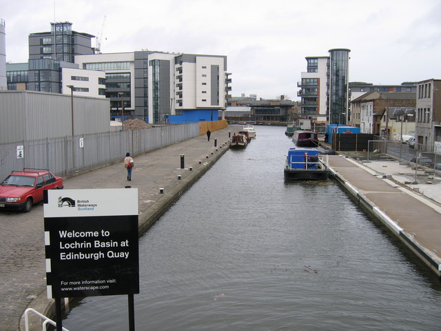 Lochrin Basin, Union Canal, Edinburgh - geograph.org.uk - 1006428