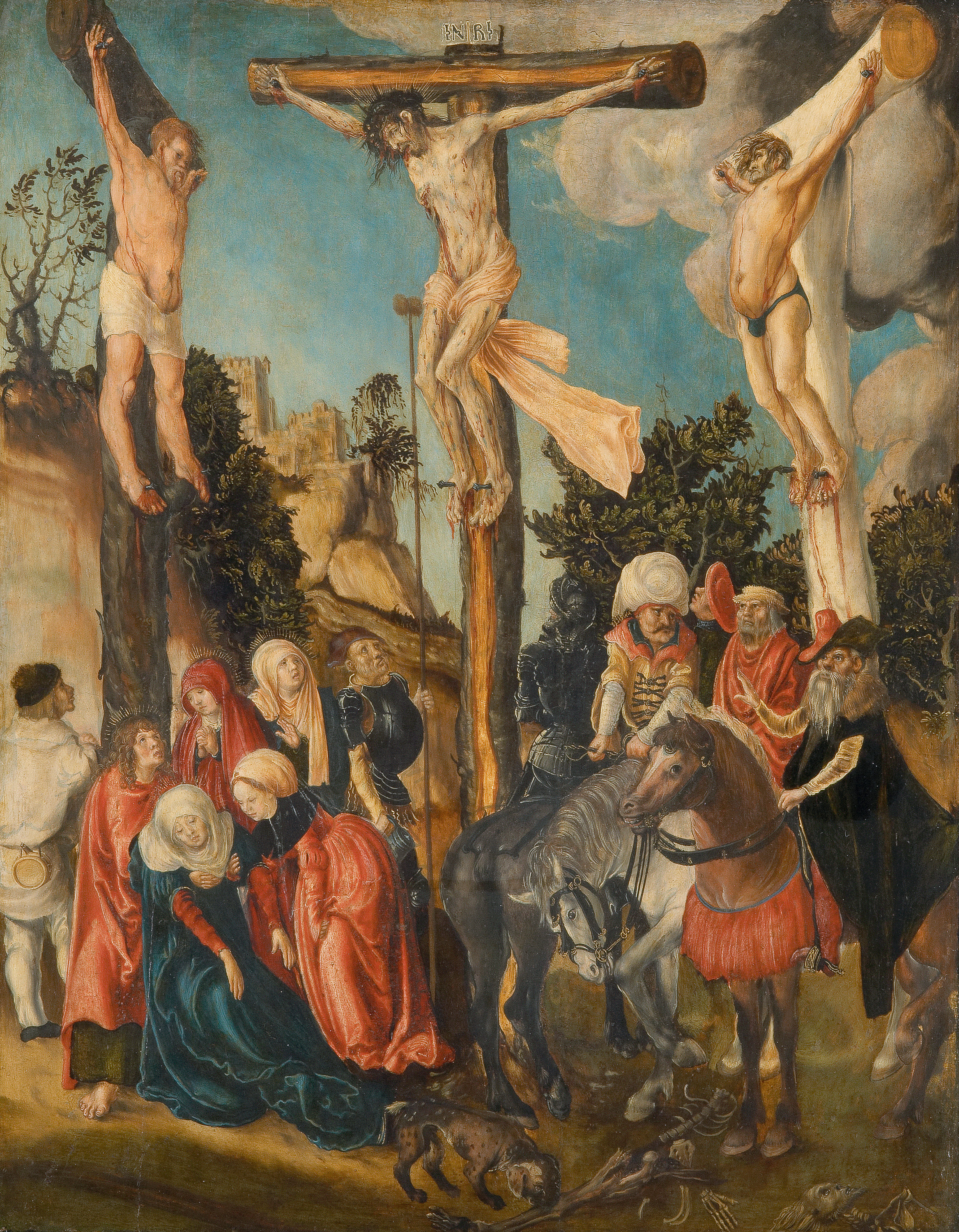 File Lucas Cranach D A Kreuzigung Christi Gg 6905 Kunsthistorisches Museum Jpg Wikimedia Commons