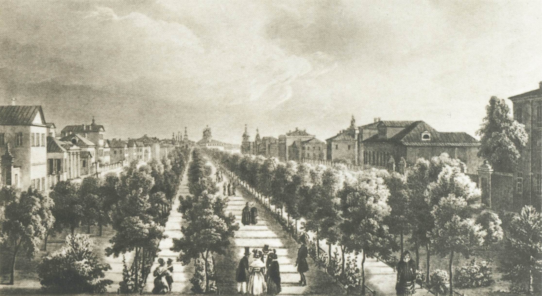 Тверской бульвар 18 век
