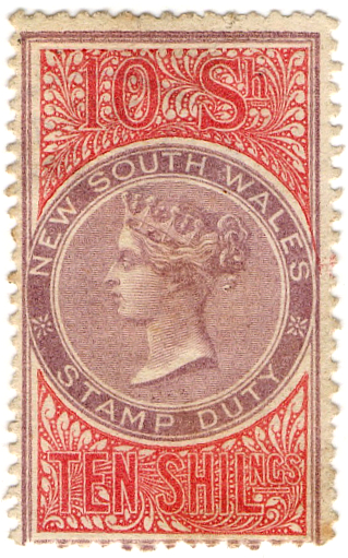 <span class="mw-page-title-main">Revenue stamps of New South Wales</span>