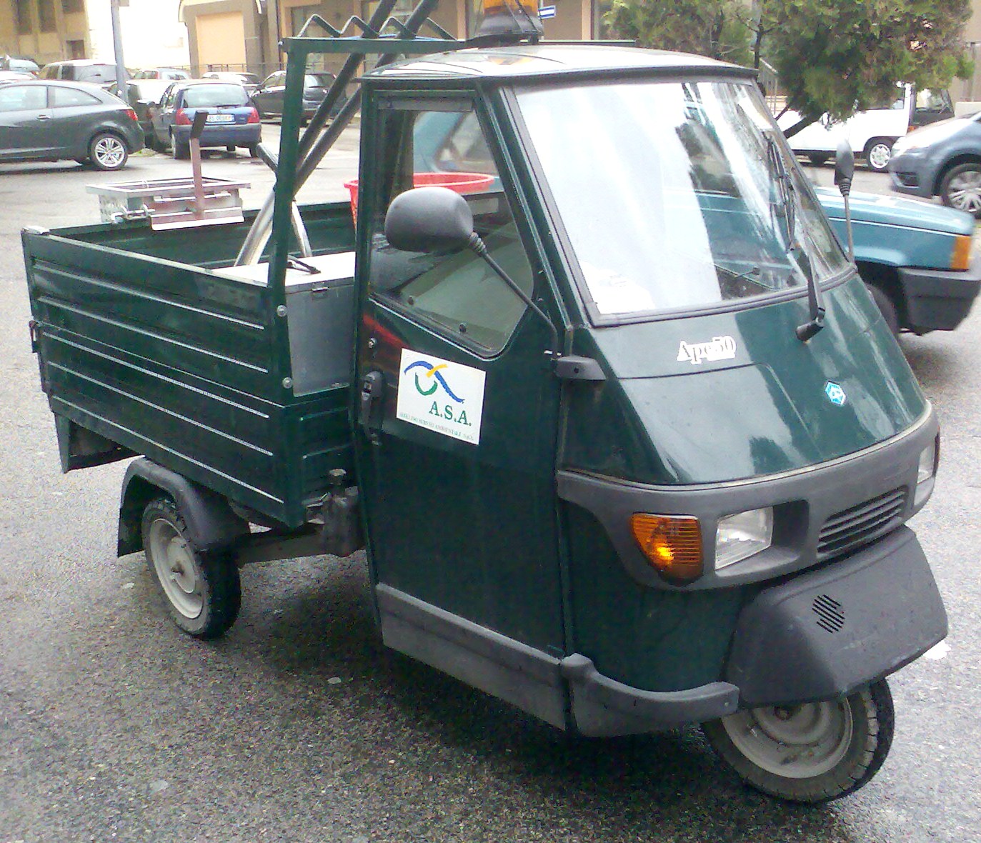 Piaggio ape 50 tuning added a new - Piaggio ape 50 tuning