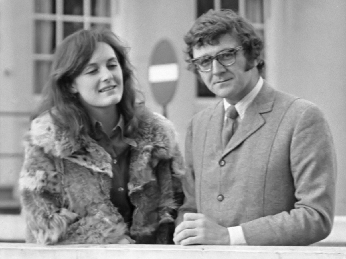 Billington and her husband Kevin in 1968