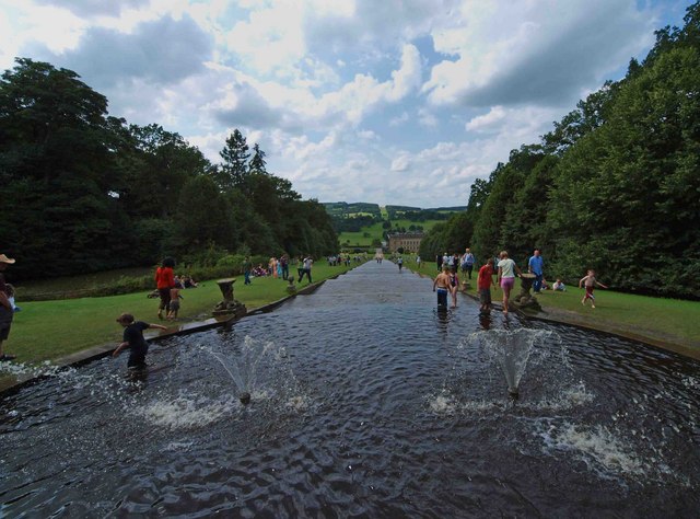 File:The cascade at Chatsworth - geograph.org.uk - 1436914.jpg