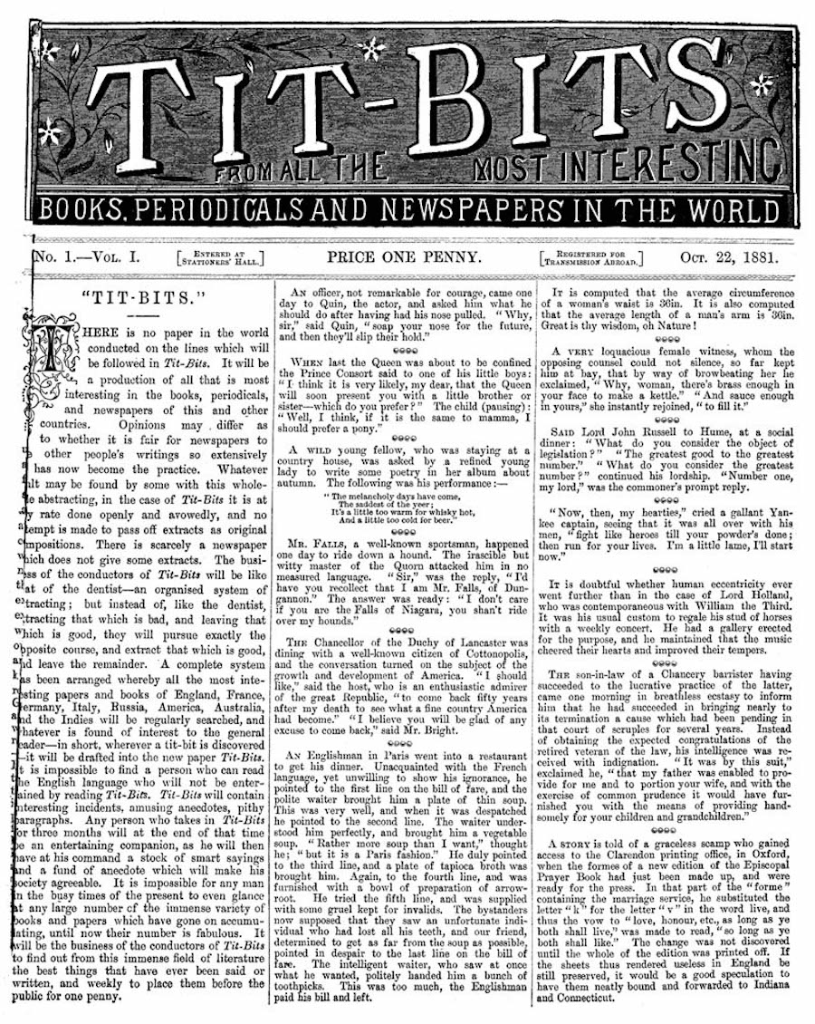 Tit-Bits - Wikipedia