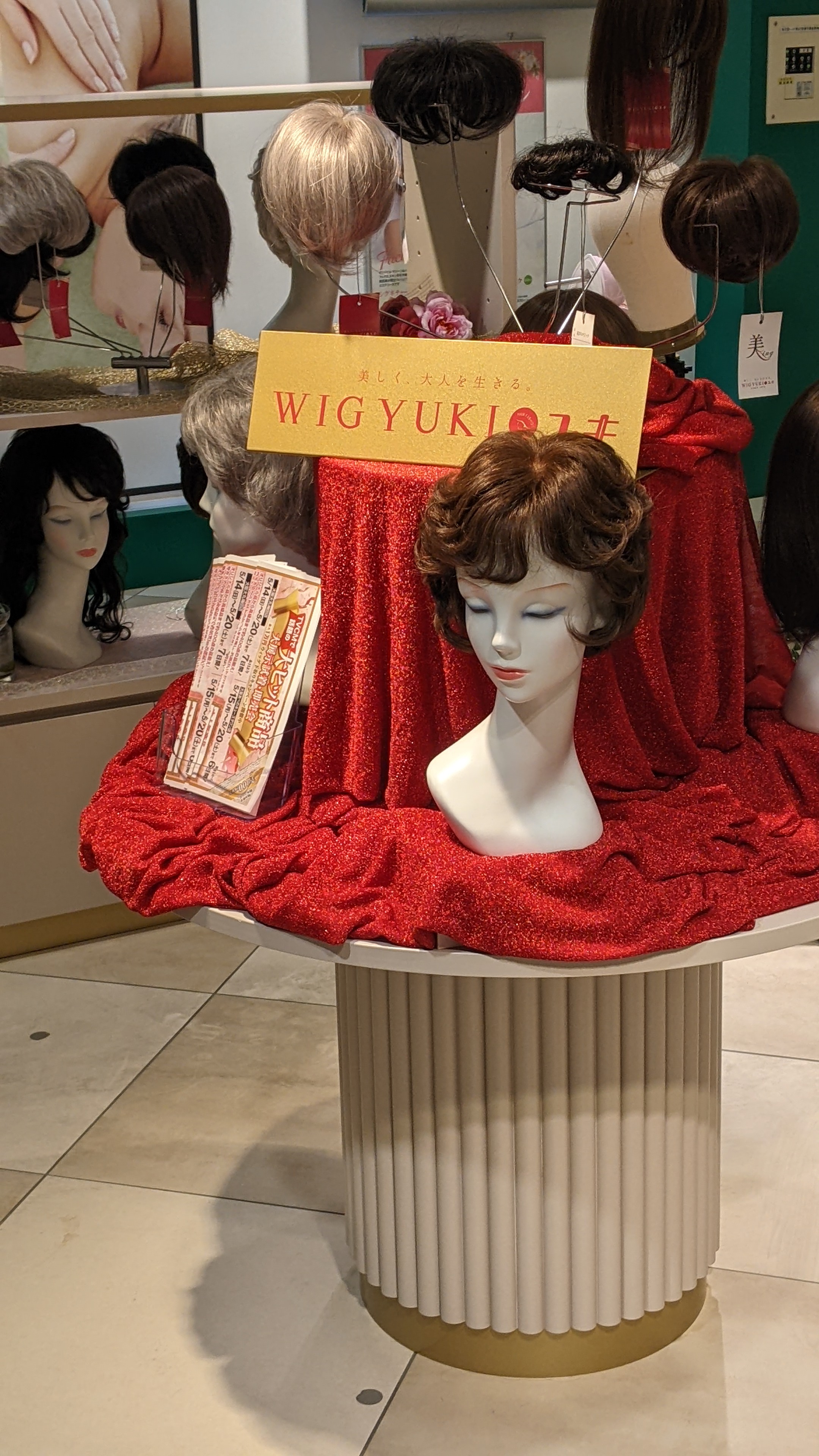 WIG YUKI ウィッグユキ オールウィッグ 人毛混 レディースかつらひぢきウィッグ多数出品中