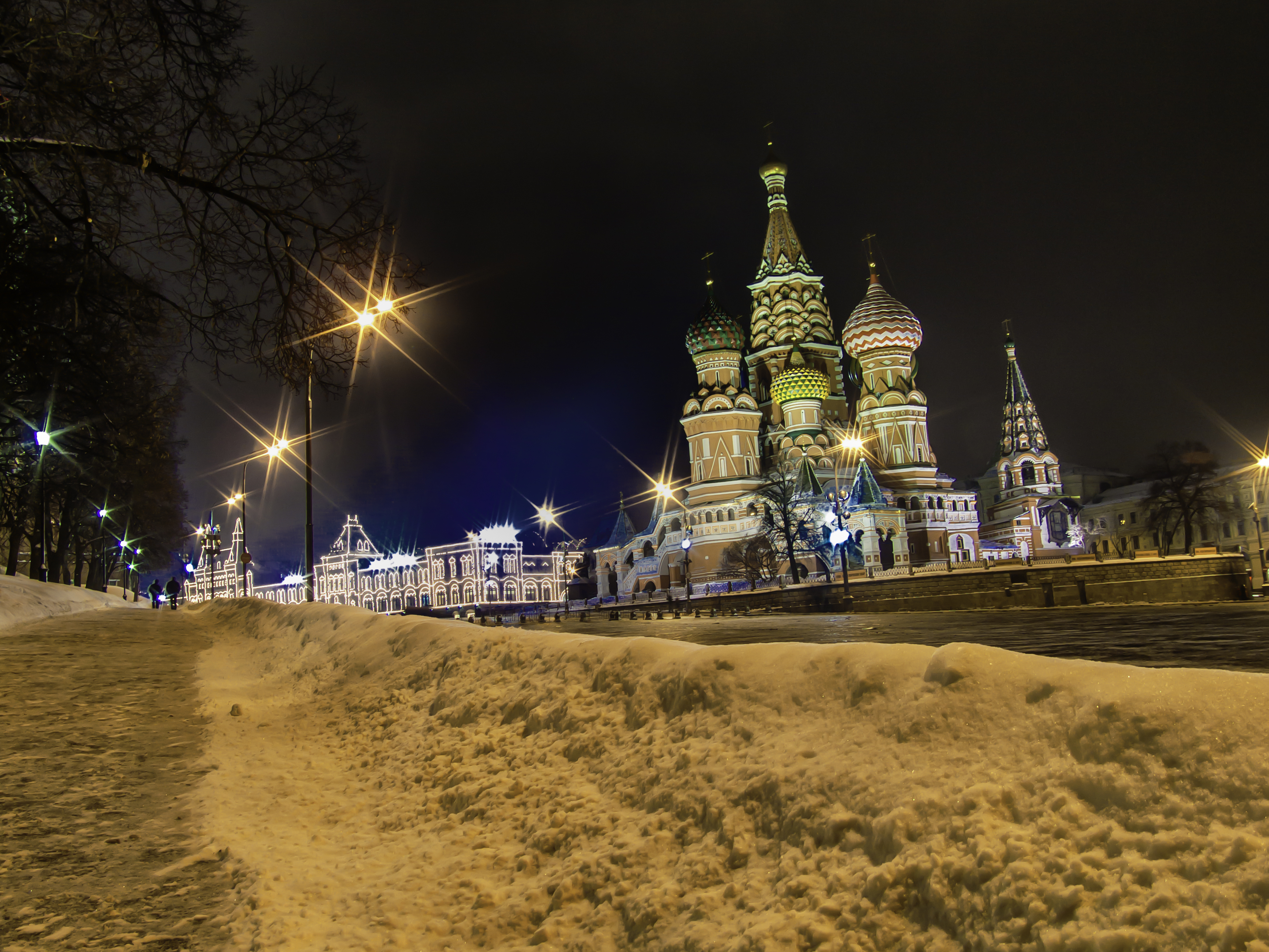 Москва зимой. Московская зима. Ночь в зимней Москве. Москва ночью зимой. Зимний Кремль ночью.