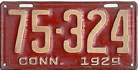 File:1929 Connecticut license plate.jpg