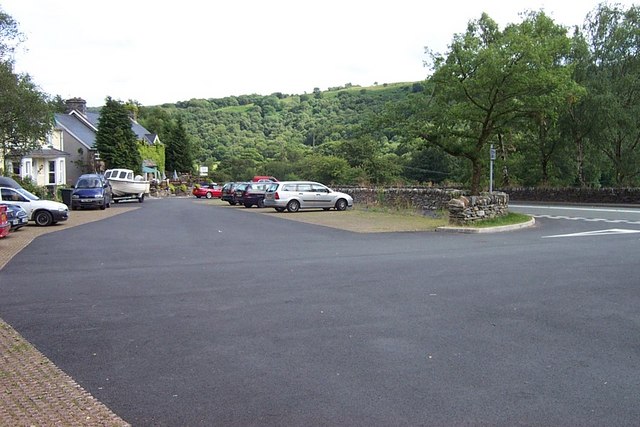 File:Bryn Glo Car Park near Capel Curig - geograph.org.uk - 207976.jpg